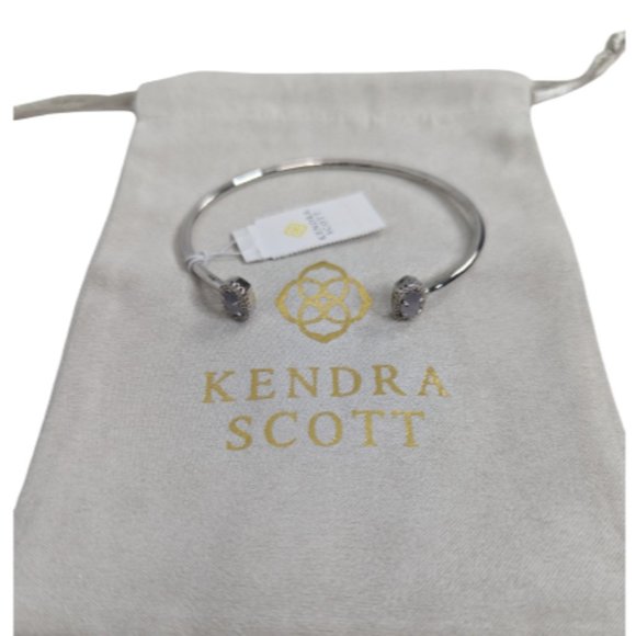 Kendra Scott Calla Silver Cuff Bracelet - Picture 2 of 6
